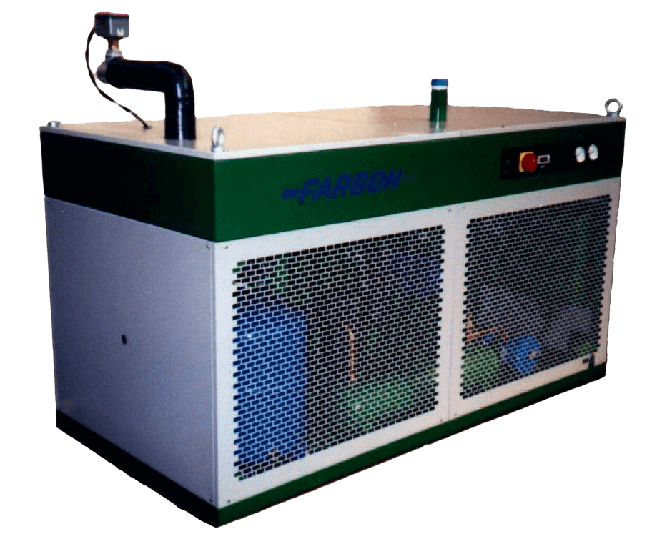 Equipamentos especiais de refrigeração - Unidades resfriadoras de águas e soluções líquidas